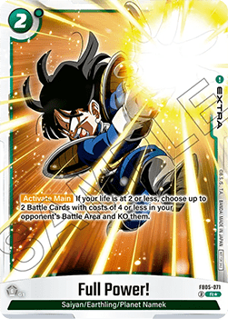 Full Power! (FB05-071)  (V.1 - Rare) - Unnumbered Promos [Fusion World] (Rare) [FWUP-FB05-071]