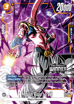 Majin Buu : Evil (FB05-086)  (V.2 - Rare) - Unnumbered Promos [Fusion World] (Rare) [FWUP-FB05-086]