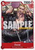 Duval (OP12-011) - Promos: Legacy of the Master (Common) [OP12P-011]