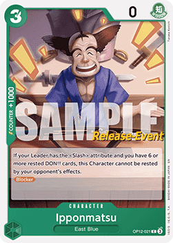 Ipponmatsu (OP12-021) - Promos: Legacy of the Master (Common) [OP12P-021]