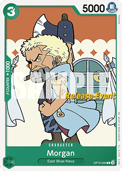 Morgan (OP12-035) - Promos: Legacy of the Master (Common) [OP12P-035]