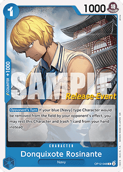 Donquixote Rosinante (OP12-048) - Promos: Legacy of the Master (Common) [OP12P-048]