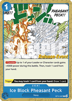 Ice Block Pheasant Peck (OP12-057) - Promos: Legacy of the Master (Common) [OP12P-057]