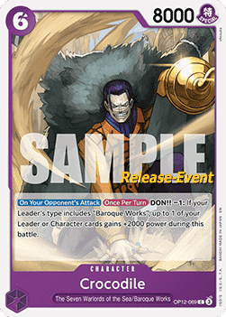 Crocodile (OP12-069) - Promos: Legacy of the Master (Common) [OP12P-069]