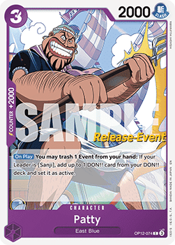 Patty (OP12-074) - Promos: Legacy of the Master (Common) [OP12P-074]