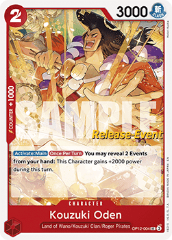 Kouzuki Oden (OP12-004) - Promos: Legacy of the Master (Uncommon) [OP12P-004]