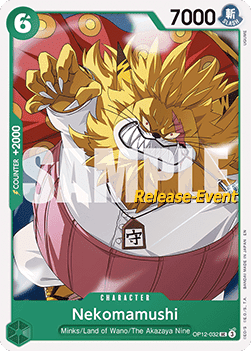 Nekomamushi (OP12-032) - Promos: Legacy of the Master (Uncommon) [OP12P-032]