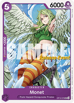 Monet (OP12-076) - Promos: Legacy of the Master (Uncommon) [OP12P-076]
