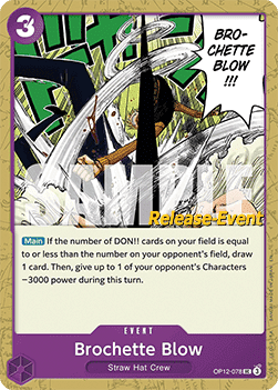 Brochette Blow (OP12-078) - Promos: Legacy of the Master (Uncommon) [OP12P-078]