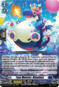Toys Monster, Blavyloss  (V.1 - Triple Rare) - Super Brave Detonation (Triple Rare) [DZ-BT09-005]