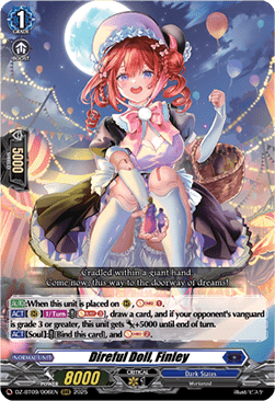 Direful Doll, Finley  (V.1 - Triple Rare) - Super Brave Detonation (Triple Rare) [DZ-BT09-006]