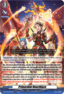 Primordial Heartblaze - Super Brave Detonation (Triple Rare) [DZ-BT09-018]