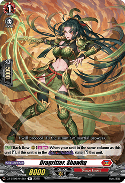Dragritter, Shawhq  (V.1 - Rare) - Super Brave Detonation (Rare) [DZ-BT09-043]