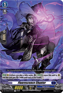 Fluorescence Chanter  (V.1 - Rare) - Super Brave Detonation (Rare) [DZ-BT09-047]
