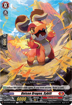 Unison Dragon, Sybilt - Super Brave Detonation (Common) [DZ-BT09-073]