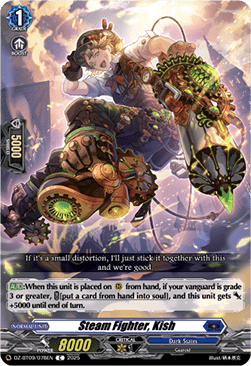 Steam Fighter, Kish - Super Brave Detonation (Common) [DZ-BT09-078]