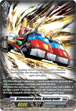Dimensional Robo, Kaisergrader - Super Brave Detonation (Common) [DZ-BT09-086]