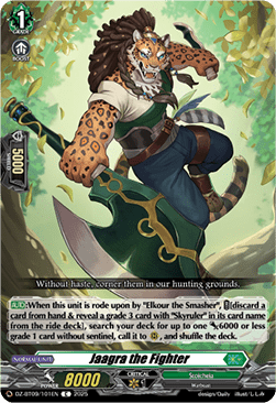 Jaagra the Fighter - Super Brave Detonation (Common) [DZ-BT09-101]