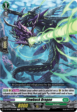 Flowback Dragon - Super Brave Detonation (Common) [DZ-BT09-104]