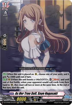 As Her True Self, Soyo Nagasaki - Super Brave Detonation (Special EX) [DZ-BT09-EX12]