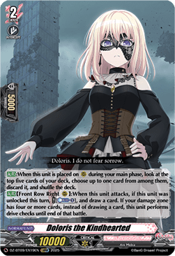 Doloris the Kindhearted  (V.1 - Special EX) - Super Brave Detonation (Special EX) [DZ-BT09-EX19]