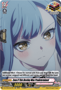 Even If This Destiny Was Predetermined - Super Brave Detonation (Special EX) [DZ-BT09-EX41]