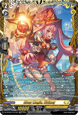 Clear Magic, Viviney  (V.2 - Double Frame Rare) - Super Brave Detonation (Double Frame Rare) [DZ-BT09-FFR13]