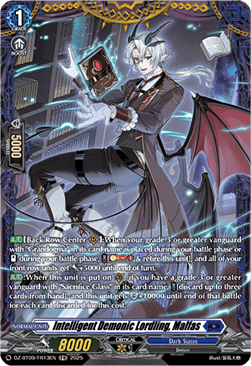 Intelligent Demonic Lordling, Malfas  (V.2 - Frame Rare) - Super Brave Detonation (Frame Rare) [DZ-BT09-FR13]