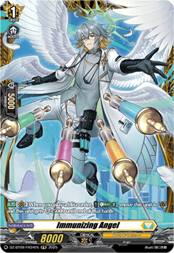 Immunizing Angel  (V.2 - Frame Rare) - Super Brave Detonation (Frame Rare) [DZ-BT09-FR34]