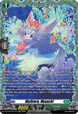 Mythiarq, Myaachi  (V.2 - Frame Rare) - Super Brave Detonation (Frame Rare) [DZ-BT09-FR41]