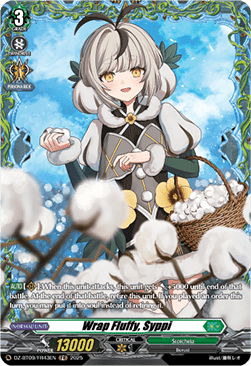 Wrap Fluffy, Syppi  (V.2 - Frame Rare) - Super Brave Detonation (Frame Rare) [DZ-BT09-FR43]