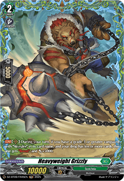 Heavyweight Grizzly  (V.2 - Frame Rare) - Super Brave Detonation (Frame Rare) [DZ-BT09-FR45]