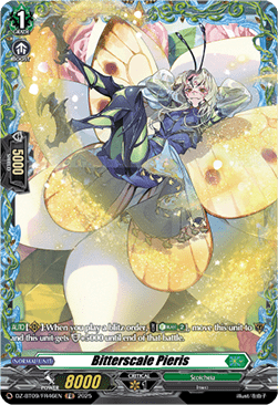 Bitterscale Pieris  (V.2 - Frame Rare) - Super Brave Detonation (Frame Rare) [DZ-BT09-FR46]