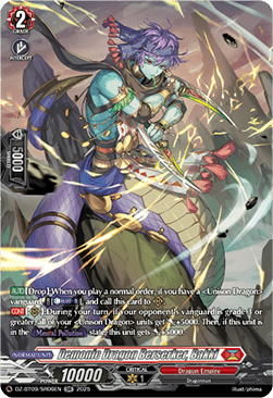 Demonic Dragon Berserker, Bakki  (V.3 - Silver Rare) - Super Brave Detonation (Silver Rare) [DZ-BT09-SR06]