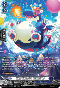 Toys Monster, Blavyloss  (V.3 - Silver Rare) - Super Brave Detonation (Silver Rare) [DZ-BT09-SR09]