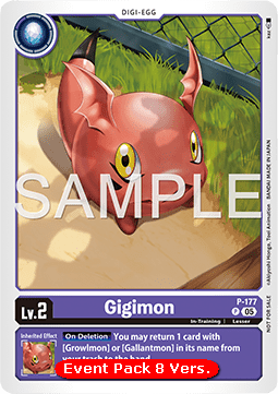 Gigimon (P-177) - Event Pack 8 (Alternative Art) [EP8-P-177]