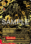 BlackWarGreymon Ace (EX10-010) (V.3) - Sinister Order (Alternative Art) [EX-10-010]