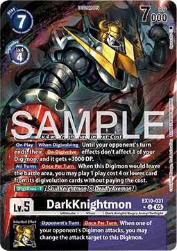 DarkKnightmon (EX10-031) (V.3) - Sinister Order (Alternative Art) [EX-10-031]