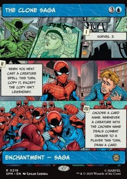 The Clone Saga - Magic: The Gathering | Marvel's Spider-Man: Extras (Rare) [XSPM-219]