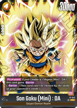 Son Goku (Mini) : DA (FP-043)  (V.1 - Promo) - Promos [Fusion World] (Promo) [FWP-043]