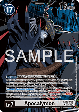 Apocalymon (EX10-061) (V.2) - Sinister Order (Alternative Art) [EX-10-061]