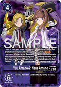 Yuu Amano & Nene Amano (EX10-064) (V.2) - Sinister Order (Alternative Art) [EX-10-064]