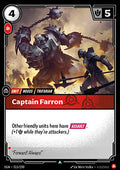 Captain Farron - Origins (Uncommon) [OGN-015]