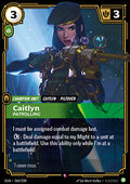 Caitlyn, Patrolling - Origins (Rare) [OGN-068]