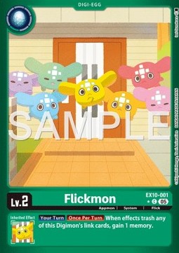 Flickmon (EX10-001) (V.2) - Sinister Order (Alternative Art) [EX-10-001]