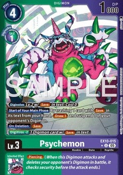 Psychemon (EX10-015) (V.2) - Sinister Order (Alternative Art) [EX-10-015]