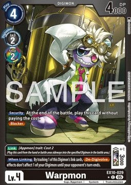 Warpmon (EX10-029) (V.2) - Sinister Order (Alternative Art) [EX-10-029]