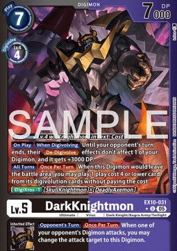 DarkKnightmon (EX10-031) (V.2) - Sinister Order (Alternative Art) [EX-10-031]