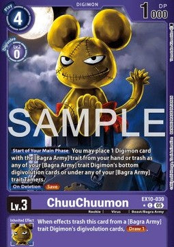 ChuuChuumon (EX10-039) (V.2) - Sinister Order (Alternative Art) [EX-10-039]
