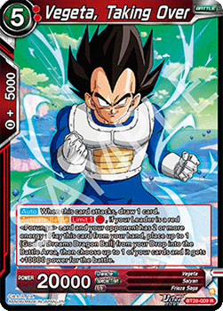 Vegeta, Taking Over - Prismatic Clash (Rare) [BT28-009]